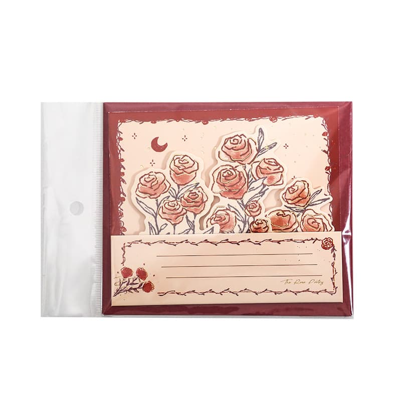 Rose Pop-Up Card