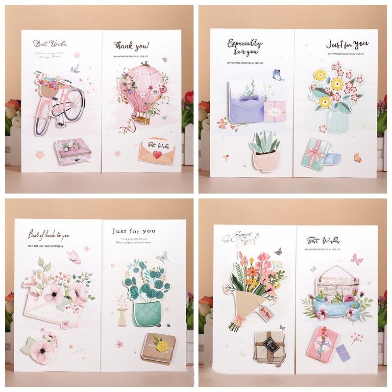 3D Flower Card