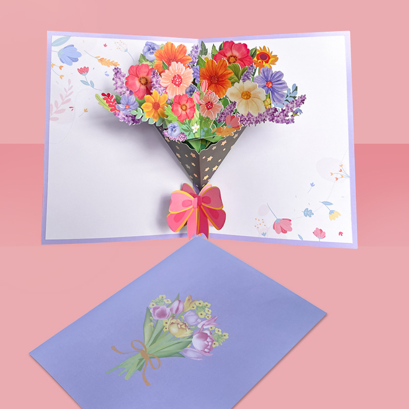 Pop-Up Bouquet Card