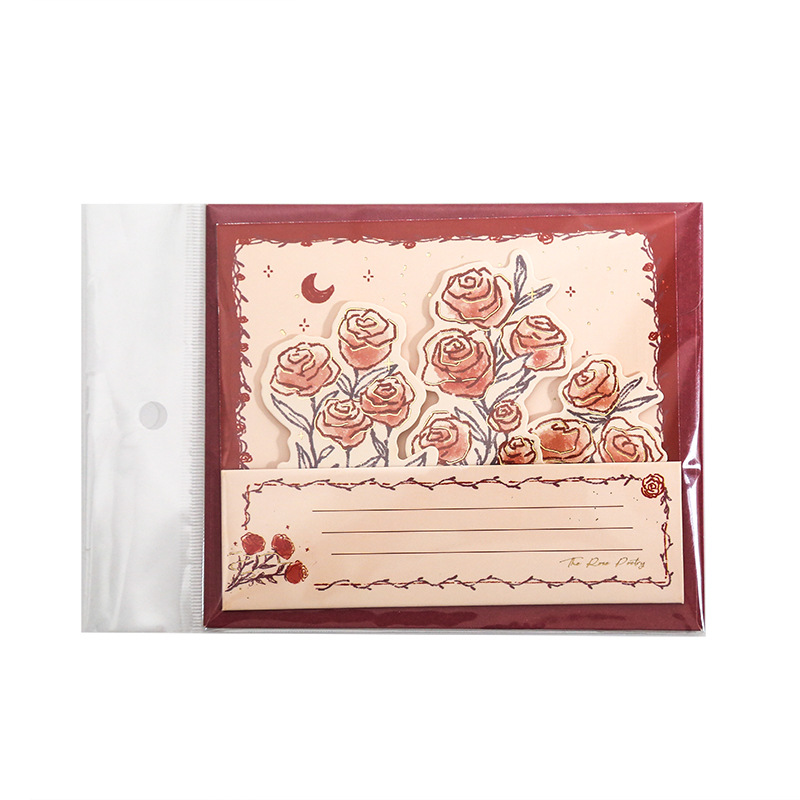 Rose Pop-Up Card